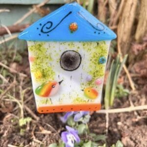 Mini Makes, Fused Glass Hanging Bird Box, May 12th 6.30-7.30/8pm